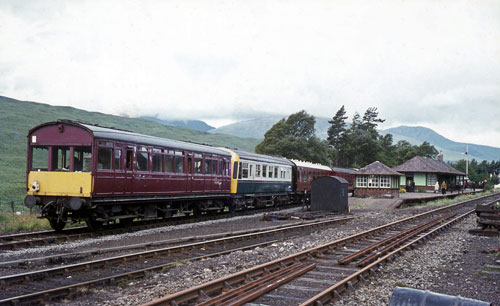 North British Railway Saloon at Bridge of Orchy - 5 August 1972