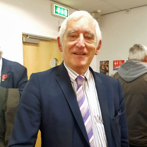 Chris Green at the meeting.
