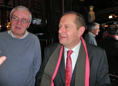Anthony Smith (right), with Bob Barnes-Watt.