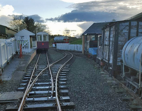 The Almond Valley Light Railway.