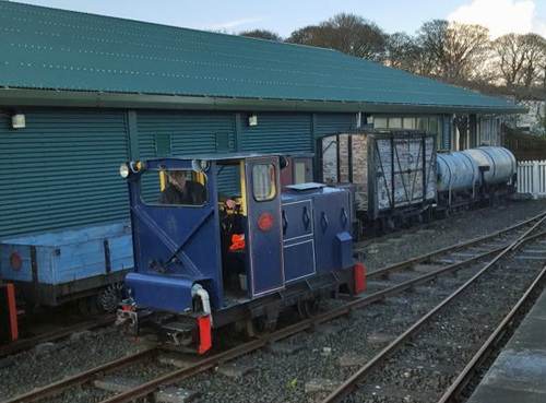 The Andrew Barclay Sons & Co. Ltd. locomotive.