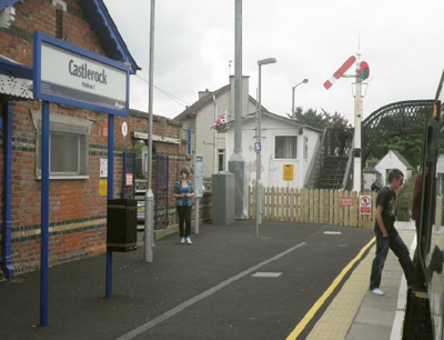 Classic survivor: a somersault signal on the Derry line.