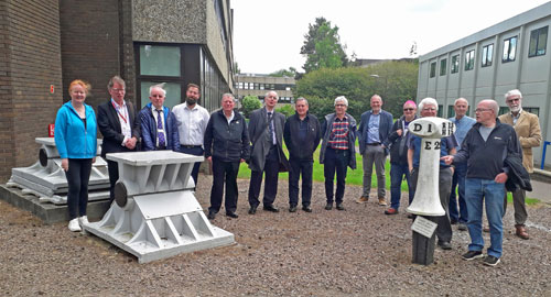 The CILT Group visiting the Institution of Civil Engineers Museum.