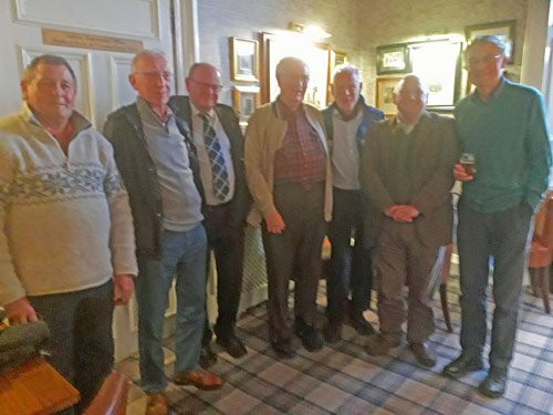 Scottish Region members at the meeting.