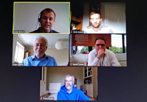 Webinar in progress
