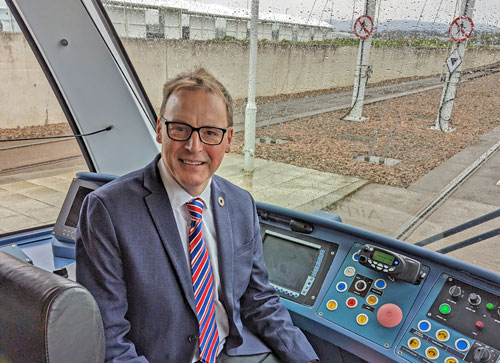 Professor Scott Arthur, Chair of the Transport and Environment Committee on Edinburgh City Council