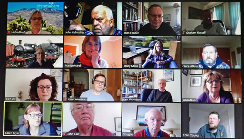 Webinar in progress